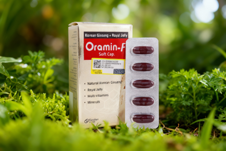 کپسول اورامین اف برای مردان در محیط طبیعی